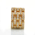 Cartier Maillon 18K Yellow Gold 2.60cts Diamond Ring - The Back Vault