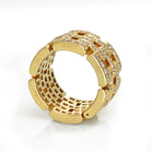 Cartier Maillon 18K Yellow Gold 2.60cts Diamond Ring - The Back Vault