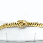 David Webb 18K Yellow Gold Classic Knot Necklace - The Back Vault