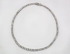 Orianne 14K White Gold 32.14 carat Riviera Necklace - The Back Vault Jewelry