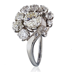 14K White Gold .94 carat Diamond Ring