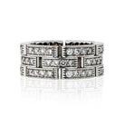 Cartier Maillon 18K White Gold 1.45cts Diamond Ring - The Back Vault