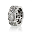 Cartier Maillon 18K White Gold 1.45cts Diamond Ring - The Back Vault