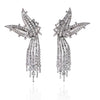 David Webb Platinum & 18K White Gold Day And Night 50 Carat Diamond Earrings - The Back Vault