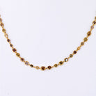 18K Yellow Gold 10.50 carat Fancy And White Color Diamonds by the Yard Necklace - The Back Vault Jewelry