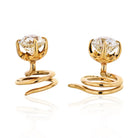 Tiffany & Co. 18K Yellow Gold 2.00 carat Round Cut Diamond Vintage Cuff Links - The Back Vault