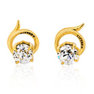 Tiffany & Co. 18K Yellow Gold 2.00 carat Round Cut Diamond Vintage Cuff Links - The Back Vault