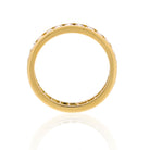 Tiffany & Co. 18K Yellow Gold 3mm Round Diamond 0.59cts Eternity Band - The Back Vault