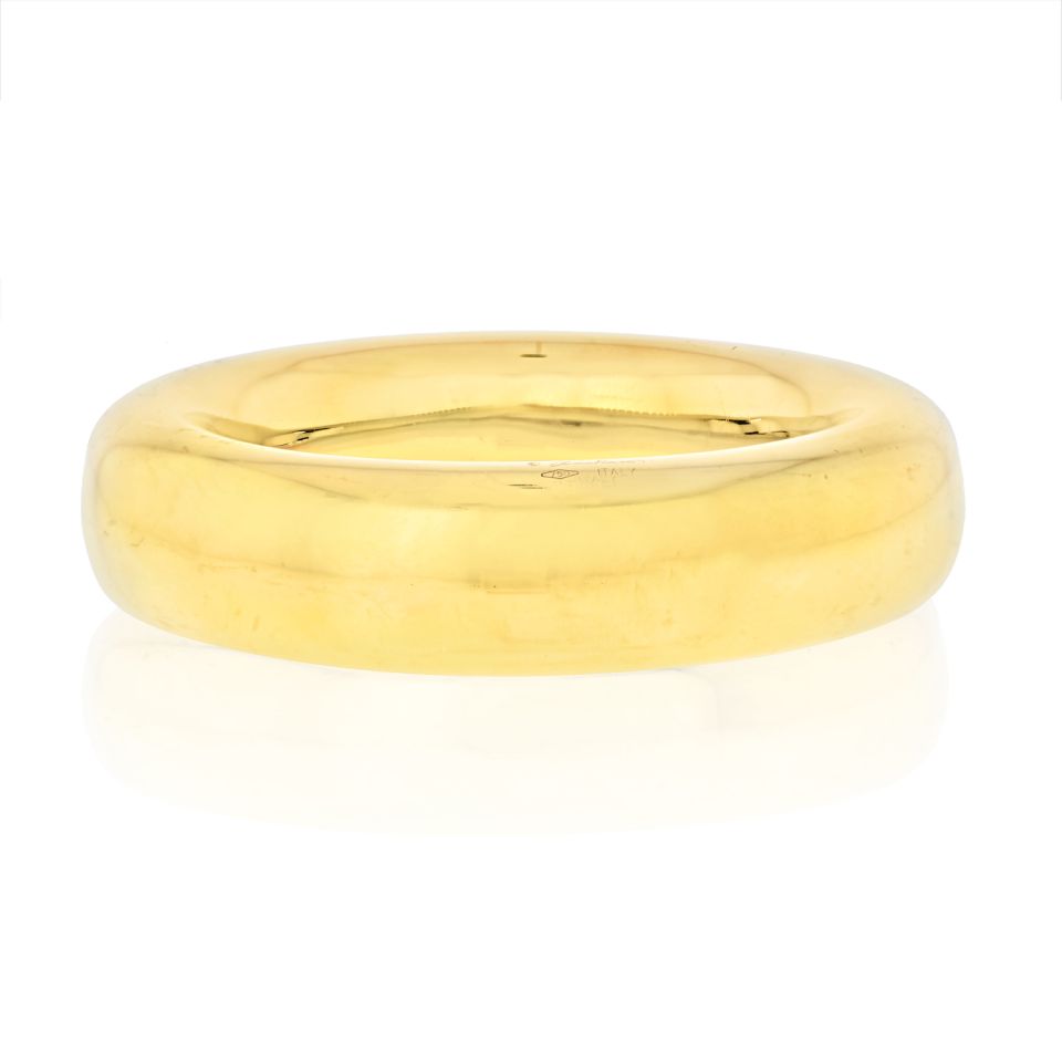 Tiffany & Co. 18K Yellow Gold Doughnut Bangle Bracelet - The Back Vault