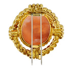 David Webb 18K Yellow Gold Cameo Sagittarius Brooch - The Back Vault