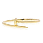 Aldo Cipullo 18K Yellow Gold Juste Un Clou Bracelet - The Back Vault