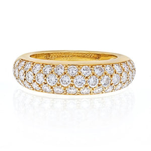 Cartier 18K Yellow Gold Etincelle Diamond Ring