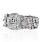 Platinum 1930's Art Deco 60 Carat Diamond Bracelet - The Back Vault