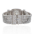 Platinum 1930's Art Deco 60 Carat Diamond Bracelet - The Back Vault