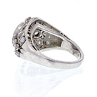 Platinum 1930's Art Deco Diamond Engagement Ring - The Back Vault