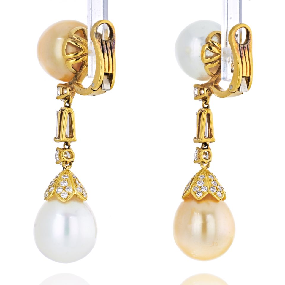 14k White Gold Pearls – Diamond Tales