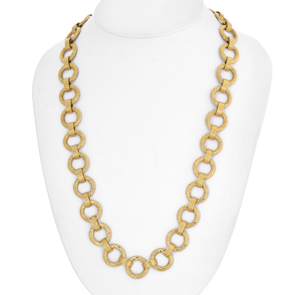 Van Cleef & Arpels 18K Yellow Gold  Necklace - The Back Vault