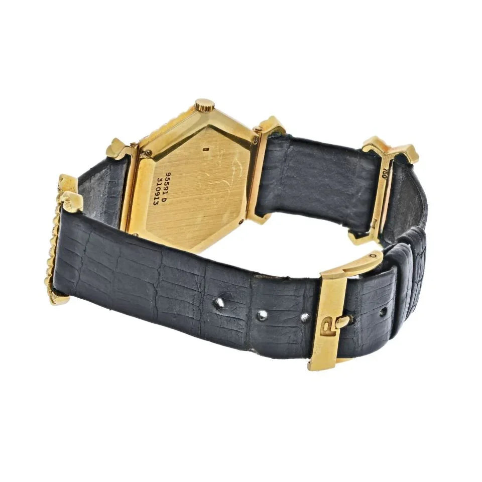 値下げ！ロマンティック・オーボエ Piatet Lyon ca1830 Piaget 18K Yellow Gold 9559 D Hexagonal Vintage Women Watch