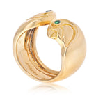 Cartier 18K Yellow Gold Falcon Head Anoubois Ring - The Back Vault