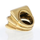 David Webb 18K Yellow Gold Radiator Diamond Ring - The Back Vault