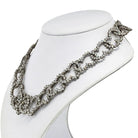 Angela Cummings Platinum 50 Carat Diamond Choker Necklace - The Back Vault