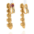 Bvlgari 18K Yellow Gold Celtica 2.00cts Earrings - The Back Vault