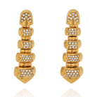 Bvlgari 18K Yellow Gold Celtica 2.00cts Earrings - The Back Vault