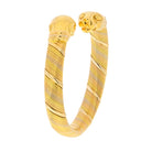 Cartier 18K Two Tone  Bangle Bracelet - The Back Vault