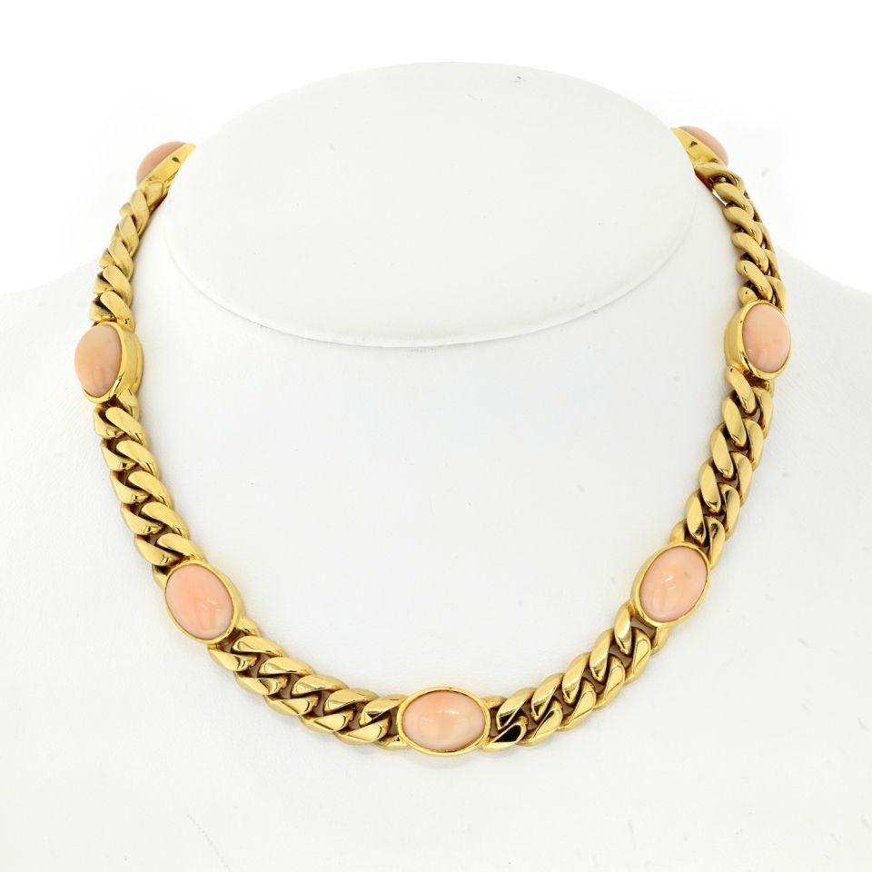 Bvlgari 18K Yellow Gold 15.25 inches Necklace - The Back Vault