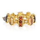 Judith Ripka 18K Yellow Gold Multi Gem Semi Precious Ambrosia Colorful Bracelet - The Back Vault