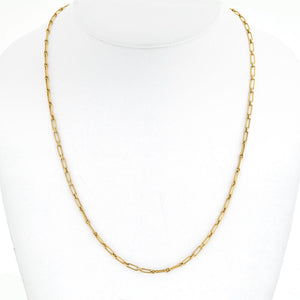 Cartier 18K Yellow Gold 26 inches Chain Necklace