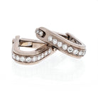 Harry Winston 18K White Gold Mens 1.75cts Diamond Cufflinks - The Back Vault