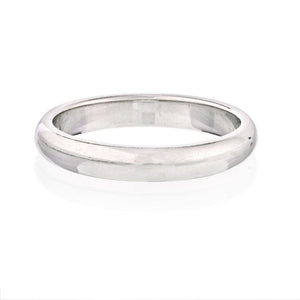 Cartier Platinum Model 1895 Dome Mens Wedding Ring