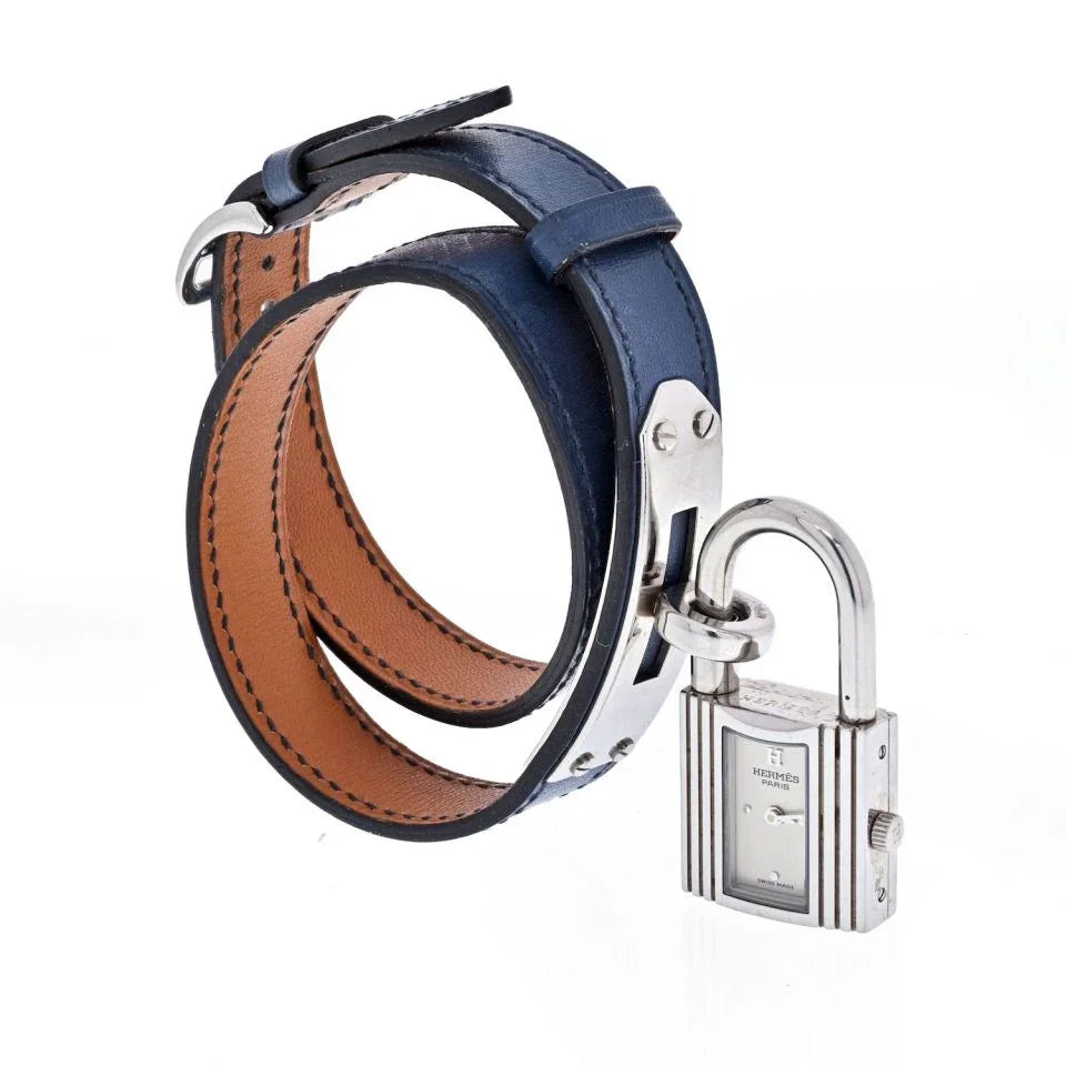 Hermes Stainless Steel Kelly Double Tour Women Watch – The Back Vault