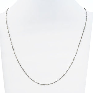 Platinum 2.75cts Diamonds by the Yard Necklace