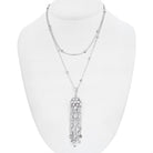 Cartier 18K White Gold L'egers Diamants Spotlight Necklace - The Back Vault