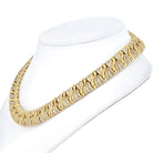 Bvlgari 18K Yellow Gold Diamond Choker Necklace - The Back Vault