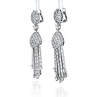 18K White Gold  Earrings - The Back Vault