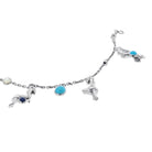 Van Cleef & Arpels 18K White Gold Romance In Paris Charm Bracelet - The Back Vault