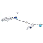 Van Cleef & Arpels 18K White Gold Romance In Paris Charm Bracelet - The Back Vault