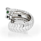 Cartier 18K White Gold Lakarda Wrap Panthere Ring - The Back Vault