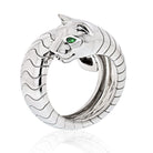 Cartier 18K White Gold Lakarda Wrap Panthere Ring - The Back Vault