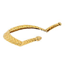 David Webb 18K Yellow Gold Braided Collar Necklace - The Back Vault