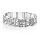 Piaget 18K White Gold 15201 Polo Evening Diamond Ladies Wrist Watch - The Back Vault