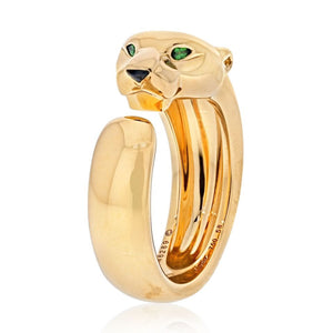 Cartier 18K Yellow Gold Panthere De Cartier Size 58 Ring