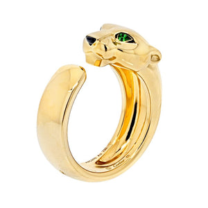 Cartier 18K Yellow Gold Panthere De Cartier Size 55 Ring