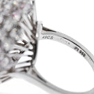 Cartier Platinum 5.85 Carat Diamond Tulip Vintage Ring - The Back Vault