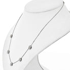 Van Cleef & Arpels 18K White Gold Fleurette Necklace - The Back Vault