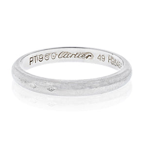 Cartier Platinum Classic EU 49 Wedding Band