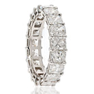 Platinum 6.50 Carats Radiant Cut Diamond Eternity Band - The Back Vault